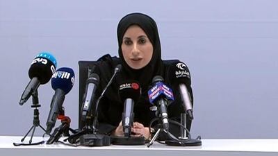Dr Farida Al Hosani, spokeswoman for the country's health sector. Courtesy: Dubai One