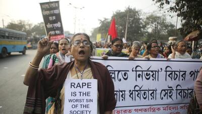 Activists stage a protest rally in Calcutta about the case of a young girl who was gang raped and later set herself on fire, dying from her injuries on December 31. A reader asks what this says about Indian society. EPA / Piyal Adhikary