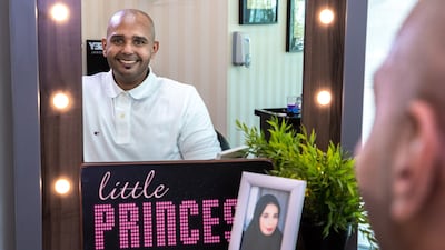 Abu Dhabi resident Ramzi Al Mubarak, 34, shaved his head to raise awareness about people who suffer from hepatitis of the liver.