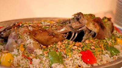 Lamb ouzi at Emirates Palace iftar. Courtesy Emirates Palace