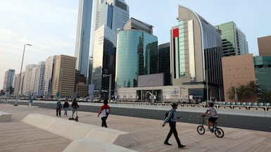 Abu Dhabi's total property transactions surged 112 per cent year-on-year to hit Dh117 billion in the first half of this year. Chris Whiteoak / The National
