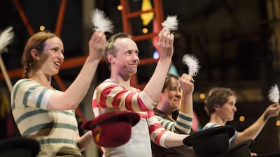 Handout photos from the production of Hetty Feathers in Dubai fro May 14 to 16, 2014.CREDIT: Courtesy Hetty Feathers