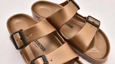 Birkenstocks. Wear these all weekend. Your feet will thank you for it.
