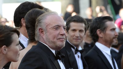 Caan arriving for the screening of the film 'Blood Ties' at the 2013 Cannes Film Festival in France. AFP