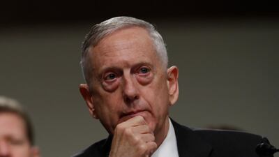 US Defence Secretary Jim Mattis is issuing his own sharp threat to North Korea, saying the regime should cease any consideration of actions that would "lead to the end of its regime and the destruction of its people." Jacquelyn Martin / AP