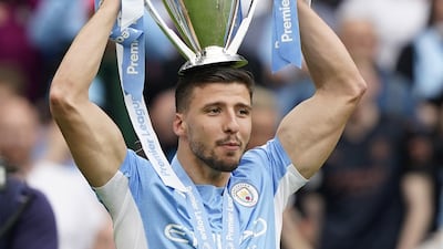 32=) Ruben Dias of Manchester City, £180,000 a week. EPA