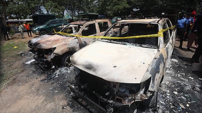 The brazen attack on the outskirts of Abuja came hours after an ambush on a presidential security convoy in the north-west. AFP
