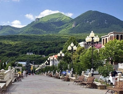 Mineralnye Vody is known for its natural mineral springs