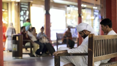 “I love being able to capture people at their most natural, not posing and not doing anything extravagant except living,” says The National photographer Chris Whiteoak, who took these photos of the souqs around Dubai Creek on a hot July night.