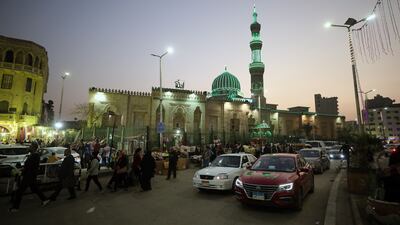A view of Al Sayeda Zeinab Mosque in Cairo, Egypt. EPA
