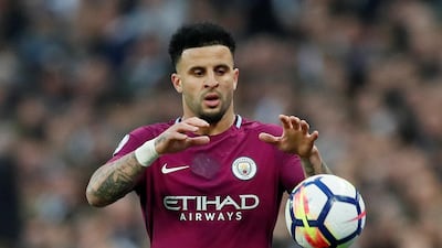 Manchester City's Kyle Walker. David Klein / Reuters