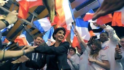 France's former justice minister Rachida Dati is seeking a paternity test to confirm the identity of the father of her daughter.