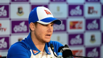 Steve Smith is confident there will be no trouble between the two teams. Munir Uz Zaman / AFP