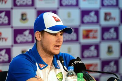 Steve Smith is confident there will be no trouble between the two teams. Munir Uz Zaman / AFP