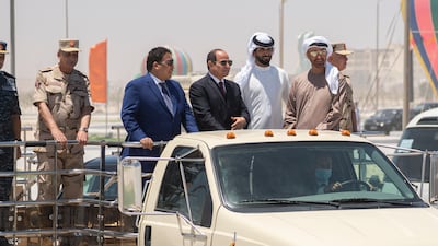 Sheikh Mohamed congratulated Mr El Sisi, the government and the people of Egypt on the occasion.