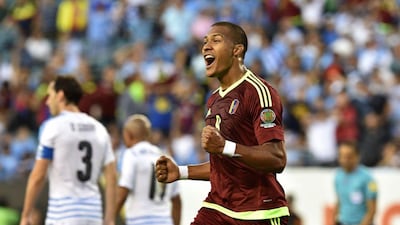 Salomon Rondon (Venezuela). AFP