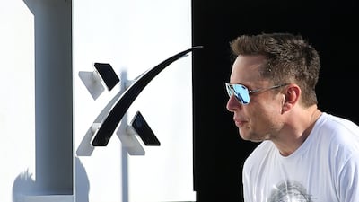Elon Musk, founder, CEO and lead designer at SpaceX and co-founder of Tesla, checks out the SpaceX Hyperloop Pod Competition II in Hawthorne, California. Mike Blake / Reuters