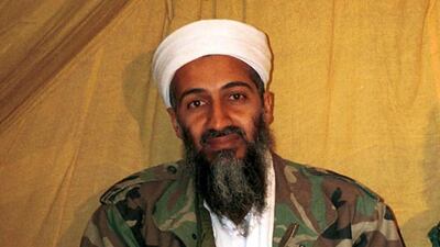 Al Qaeda leader Osama bin Laden in Afghanistan in 2007. AP Photo