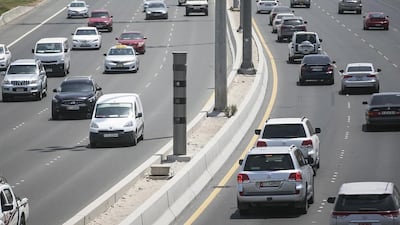 Tailgating is a leading cause of road deaths across the UAE, according to police. Mona Al Marzooqi / The National