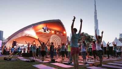 On Friday, more than 1,000 women took part in a six-hour training session organised by Nike+ Training Club, N+TC. Courtesy Nike