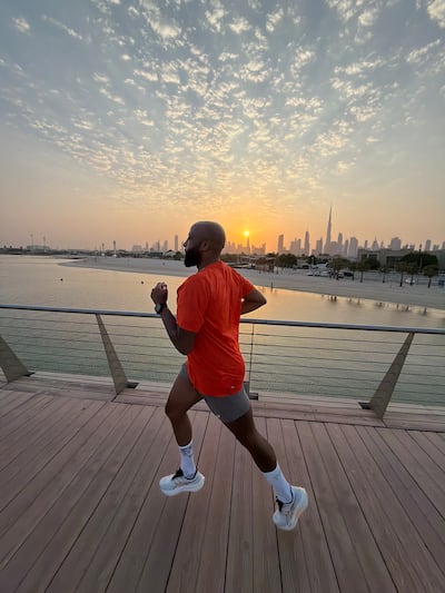 Movement is now an essential part of Husam Mohamed's daily routine. Photo: Husam Mohamed