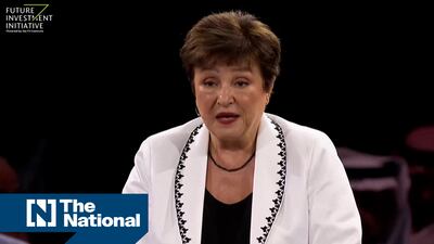 International Monetary Fund managing director Kristalina Georgieva. Egypt's leaders blame reforms prescribed by the IMF for economic woes. The National.