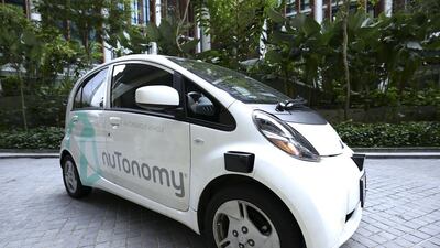 NuTonomy is set to bring its autonomous vehicle to the commercial market in two years. Yong Teck Lim / AP