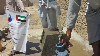 Tanzania is the third country after Afghanistan (above) and Iraq to undertake well-drilling projects. Courtesy Dubai Government Media Office