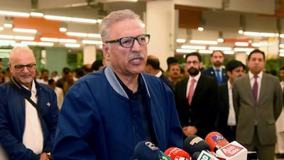 Pakistan's President Arif Alvi says the country is not going to establish any ties with Israel and denies a flight from Tel Aviv landed in Islamabad. AP