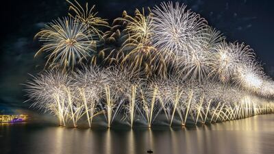 Ras Al Khaimah beat two world records with its New Year's Eve 2021 celebrations