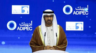 Dr Sultan Al Jaber, Adnoc's managing director and group chief executive, has emphasised the need for infrastructure to support AI and data centre development. Reuters
