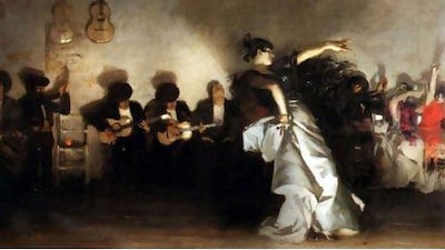 John Singer Sargent's El Jaleo.