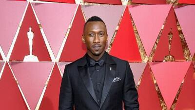 Mahershala Ali, winner of Best Actor in a Supporting Role for Moonlight, wore an all-black Ermenegildo Zegna Couture suit. Courtesy Ermenegildo Zegna