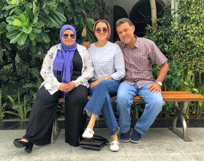 Zainab Fahim a nurse in the UAE. Courtesy: Zainab Fahim