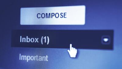 Tip 2 - Clear your inbox. istockphoto.com