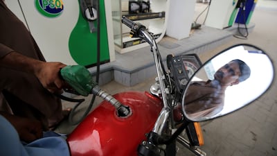 Pakistan raised fuel prices by 20 per cent in May to continue receiving aid from a $6 billion package agreed on with the International Monetary Fund in 2019. EPA