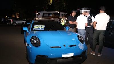 A Porsche 911 GT3. Photo: Metropolitan Police