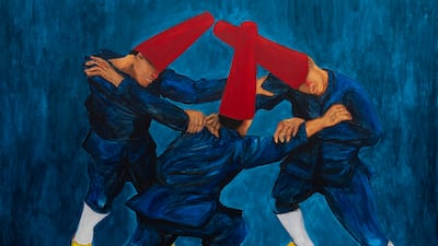 Anuar Khalifi's solo exhibition Mirror Ball is running until May 19 at The Third Line in Alserkal Avenue. All photos: The Third Line