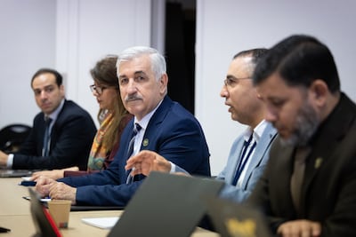 Syria's Deputy Justice Minister Mustafa Al Qasim in Paris. Photo: Philemon Henry / MEAE