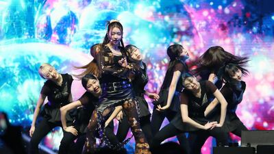 YooA, one of the emcees of the night