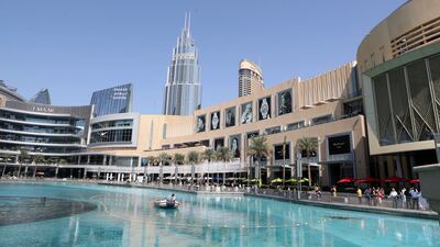 UAE's biggest malls: The Dubai Mall has more than 1,200 retail units in addition to 200-plus food and beverage outlets. Chris Whiteoak / The National