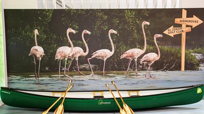 A UAE display among the stands at WTM London. Rob Greig for The National