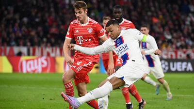 Kylian Mbappe 7: Two chances from tight angles in opening 20 minutes – one easily saved, one fired into side netting. Shot well blocked by defender just after break then had another shot saved. AFP