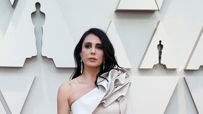 Nadine Labaki wears Elie Saab at the 91st Academy Awards. Reuters