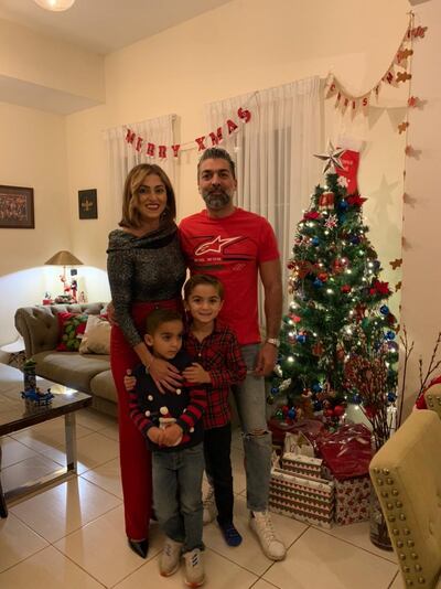 Kian Ryan Mobarak, 5, with his mother Golrokh Salehi, father Alireza Mobarak, and younger brother Ashkan Ethan Mobarak in their last picture together as a family, taken just days before his tragic death. Courtesy: Golrokh Salehi