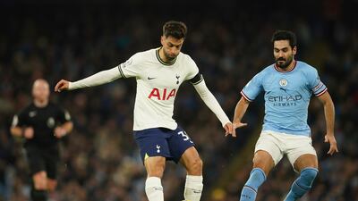 Ilkay Gundogan – 7 The captain impressed in the middle, passing the ball straight through the Spurs midfield. He fired a cross to the back post as his side tried to break Spurs down. AP