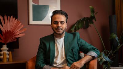 Zamin Dharsi, founder of Thursday Creative, first started working at the age of 14. Antonie Robertson / The National