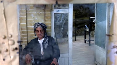 Mam Khalil began working in 1948 before moving to his current cafe a few years later. Safin Hamed / AFP