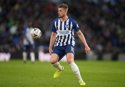 Adam Webster of Brighton & Hove Albion. Getty Images