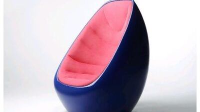 The colours and textures in the Koop Chair by Karim Rashid for Martela draw from elements of the sea and ocean life. Courtesy of Karim Rashid